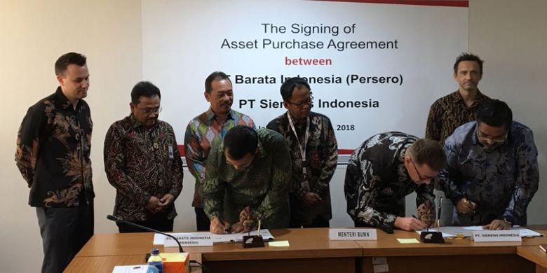 Barata Indonesia Akuisisi Pabrik Siemens Power