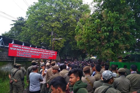 Bentrok Penertiban Stadion Mattoanging Makassar, Polisi Amankan Pembawa Bom Molotov