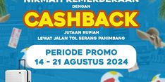 Wika Serang Panimbang Kasih Promo Kemerdekaan, Ada Cashback Saat Lewati Jalan Tol Serang-Panimbang