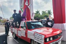 Demonstran Duduki Kantor DPRD Jambi Sampai Pemerintah Mengikuti Putusan MK