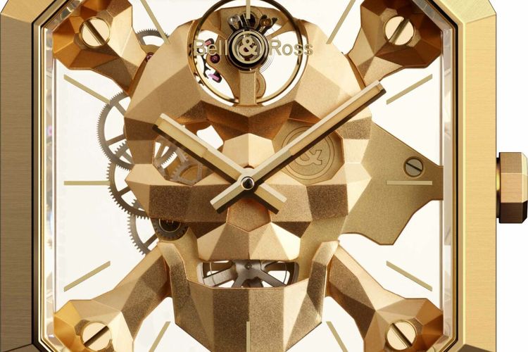 Bell & Ross BR 01 Cyber Skull bronze