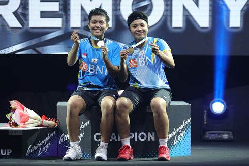 Daftar Juara Malaysia Open 2022, Apriyani/Fadia Pastikan Satu Gelar untuk Indonesia