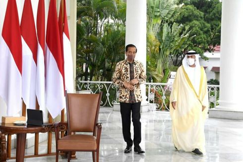Jokowi Bertemu Delegasi Uni Emirat Arab, Bahas Perdagangan-Pembangunan IKN
