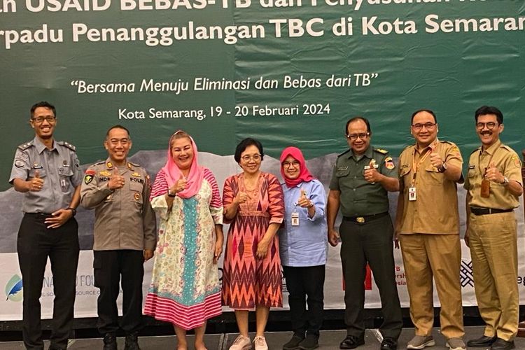 Wali Kota Semarang Mbak Ita saat hadiri Peluncuran Program USAID Bebas TBC di Hotel Harris, Senin (19/2/2024). (Foto: dok Pemkot Semarang)