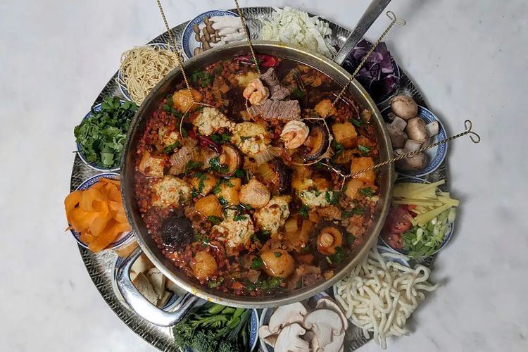 Resep Sup Kambing Braised Goat Hot Pot, Kuah Kental dan Gurihnya Nagih