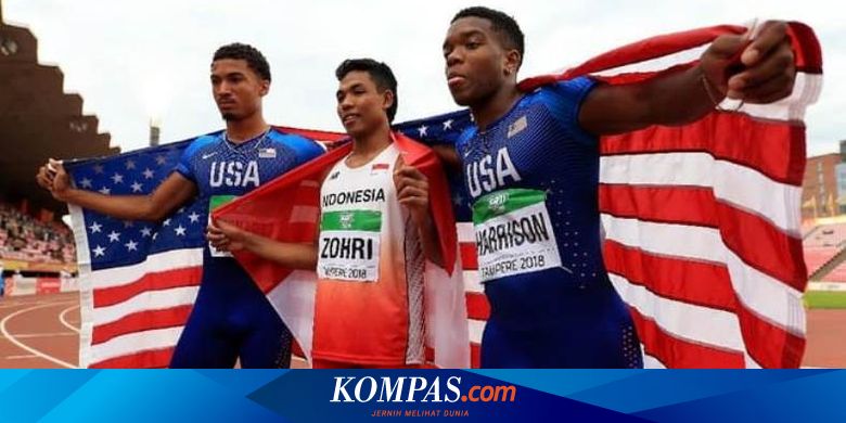 Kisah Lalu Muhammad Zohri Juara Dunia Lari 100 Meter U 20