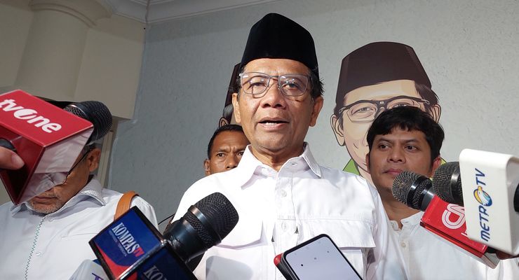 Mahfud Protes ke Ketua KPU soal Simulasi Surat Suara Hanya Tampilkan 2 Paslon