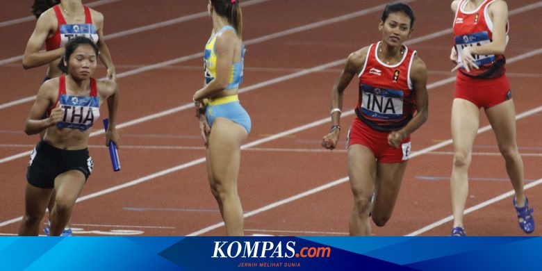 Mengenal Lari Estafet Teknik Dasar Dan Peraturannya Halaman All Kompas Com
