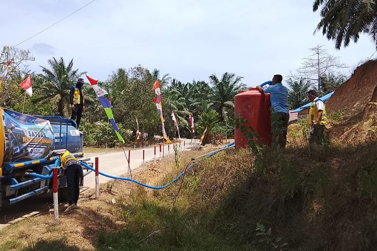 Kemarau Melanda Kawasan IKN, 1.300 Jiwa di Desa Karang Jinawi Kesulitan Air Bersih