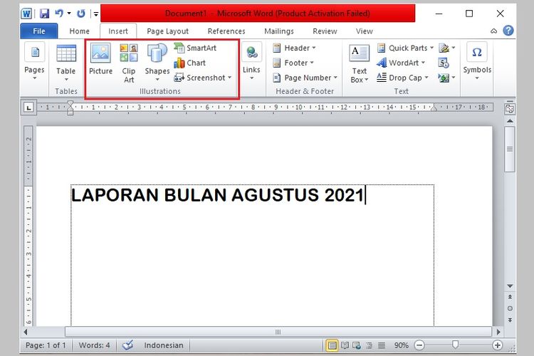 Cara Menambah Gambar Di Microsoft Word 8902