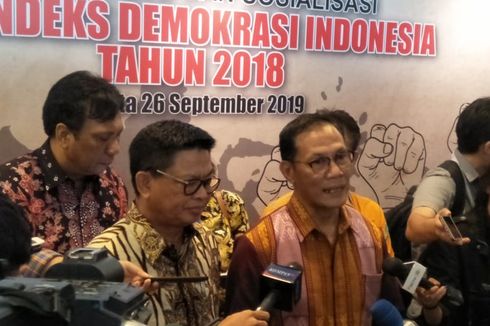 Menurut Pemerintah, Indeks Demokrasi Indonesia tahun 2018 Meningkat
