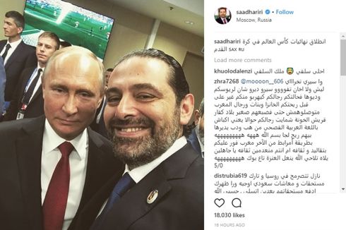 Hariri Ajak Putin dan Pangeran Mohammed 