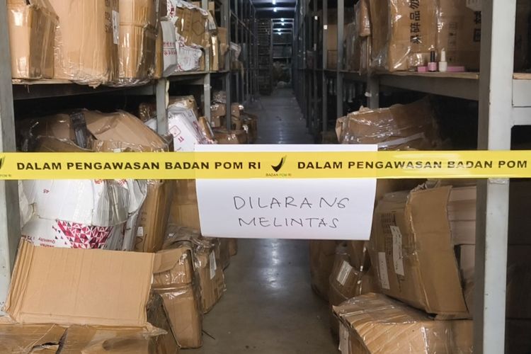 Terbongkarnya Gudang 2 Juta Kosmetik Ilegal di Tangerang, Berawal dari Temuan di E-commerce