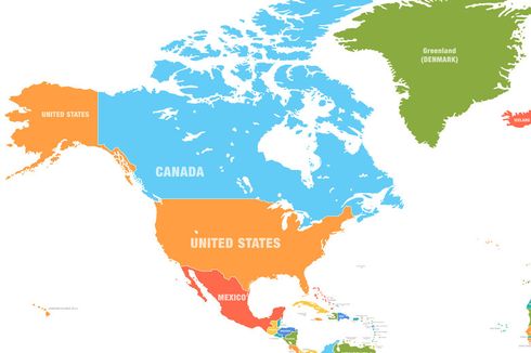 Letak Geografis Amerika Serikat dan Fakta Menariknya