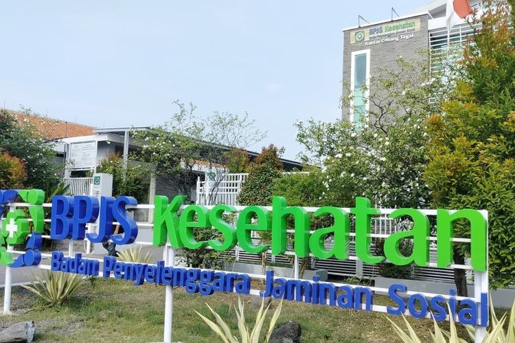 Kantor BPJS Kesehatan Cabang Tegal, Jawa Tengah.