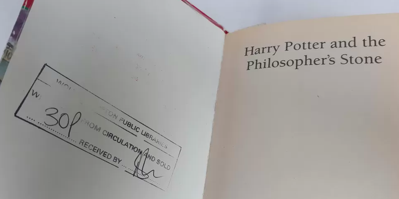 Ilustrasi buku Harry Potter