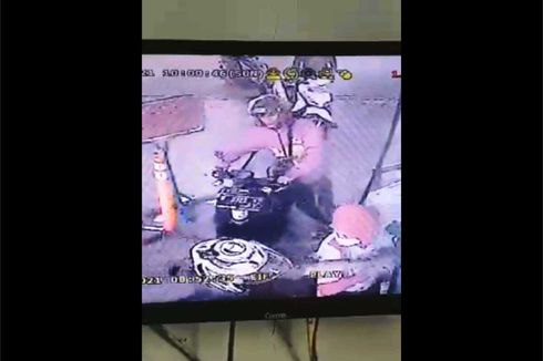 Aksi Jambret di SPBU Terekam CCTV, Pelaku Pura-pura Antre Isi Bensin