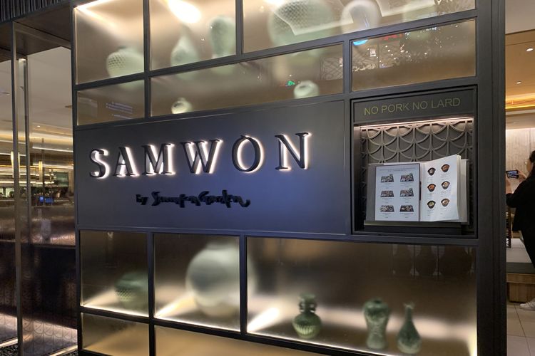 Korean Restaurant Samwon by Samwon Garden Grand Indonesia Mall.