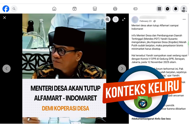 INFOGRAFIK: Mendes Luruskan Isu Penutupan Minimarket demi Kopdes Merah Putih