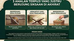 3 Amalan Terpuji yang Justru Berujung Siksaan di Akhirat, Waspadai Riya