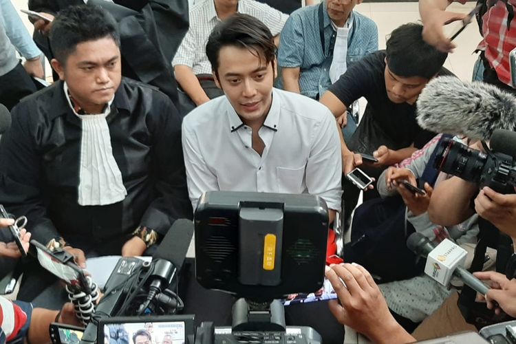 Kriss Hatta jalani sidang Eksepsi di Pengadilan Negeri Jakarta Selatan, Senin (14/10/2019)