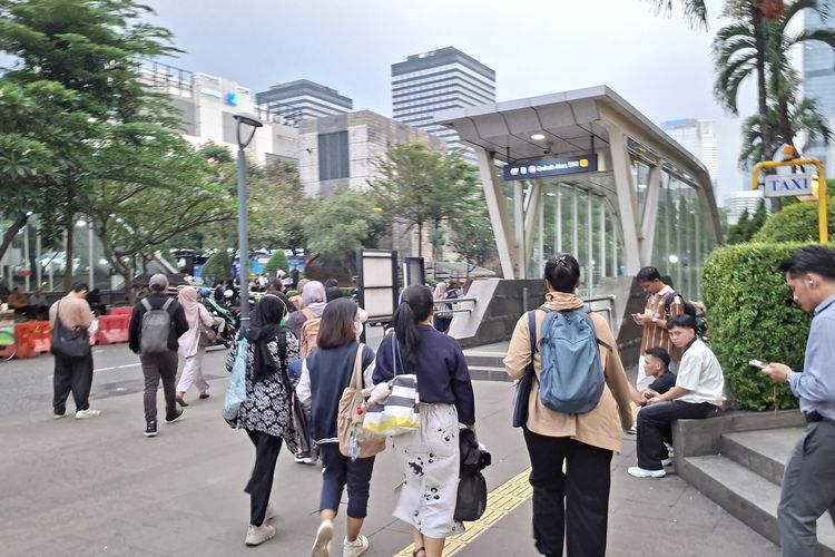 Pekerja di Sudirman Jakpus Enggan Salahkan Pendemo Saat Lalin Macet: Wajar Mereka Protes