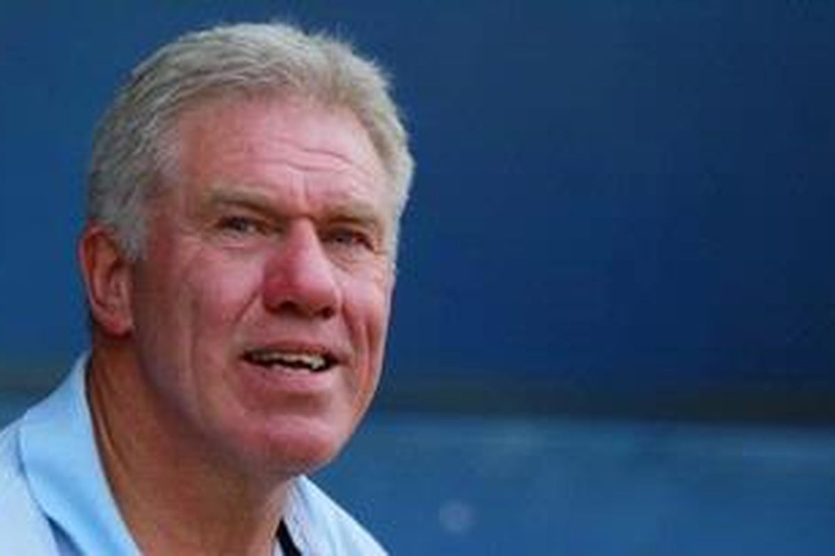 Pelatih tim nasional sepakbola Indonesia, Wim Rijsbergen. 