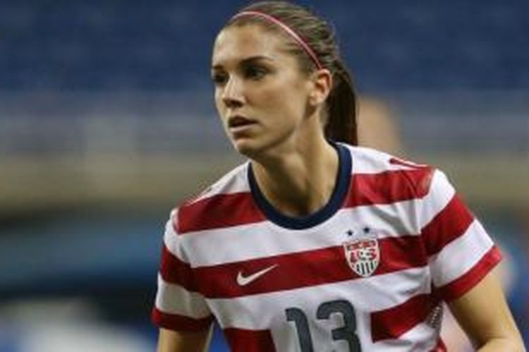 Penyerang andalan tim nasional wanita Amerika Serikat, Alex Morgan