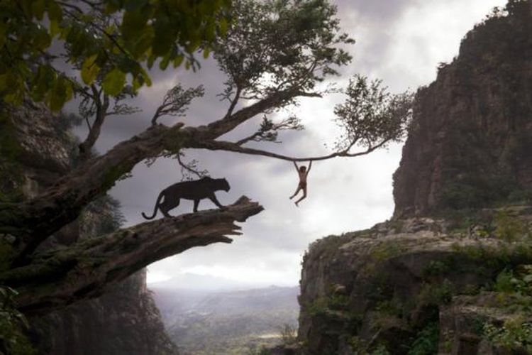 Salah satu adegan dalam film The Jungle Book