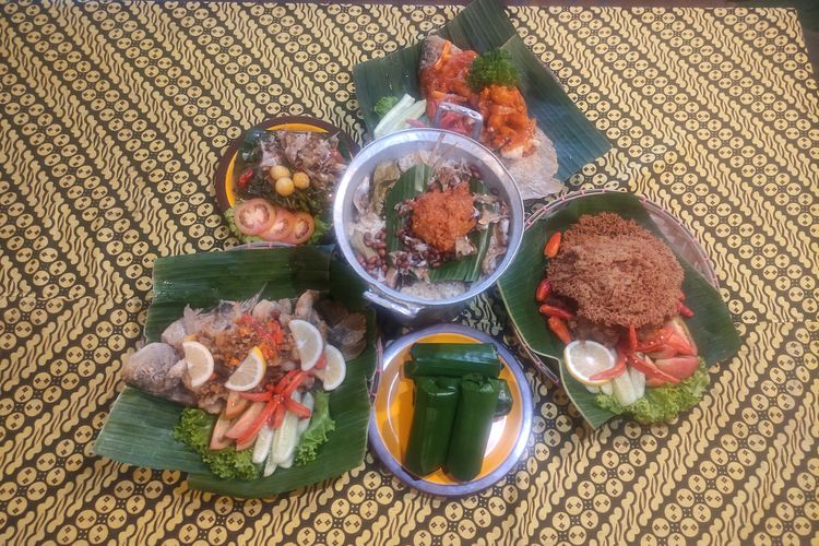 Salah satu menu favorit yang disajikan Resto Kampoeng Koneng, Sentul, Bababkan Madang, Kabupaten Bogor.