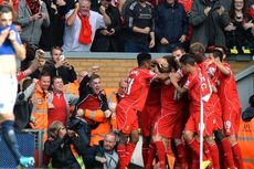 Jagielka Renggut Kemenangan Liverpool di Derbi Merseyside