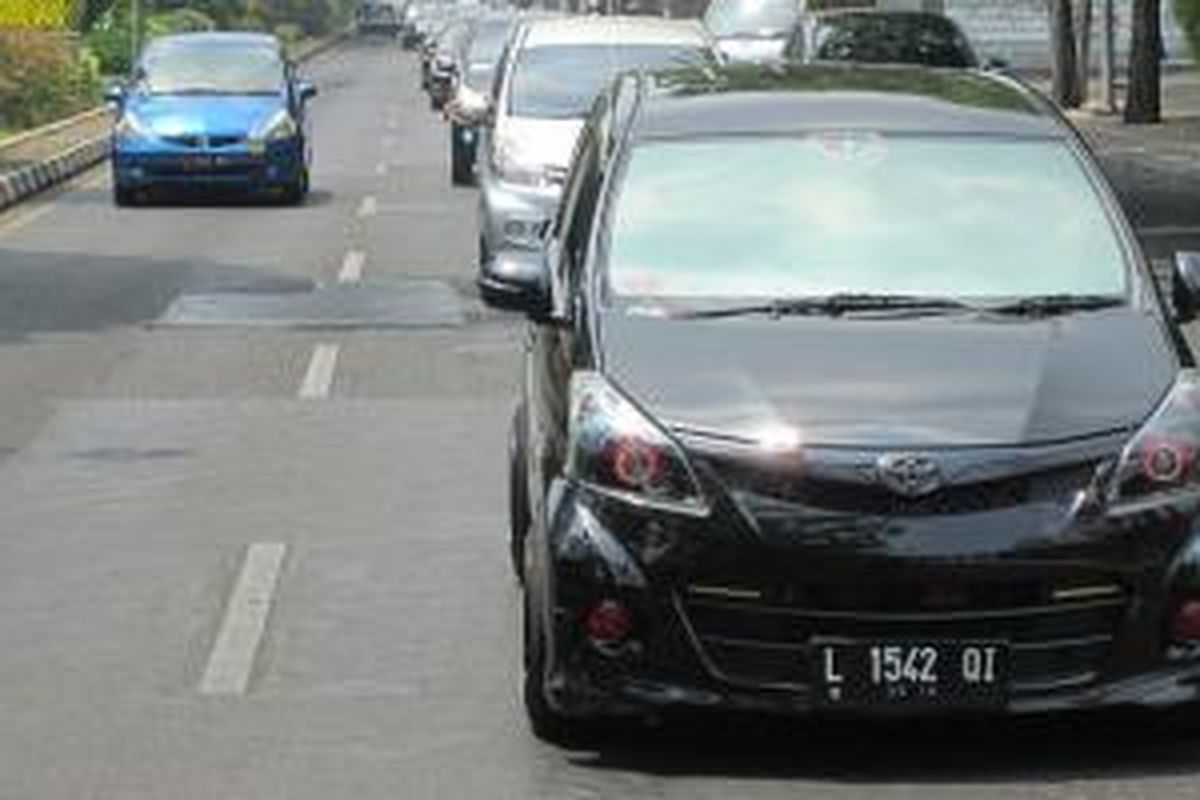 Konvoi Avanza Pop You Up di Surabaya