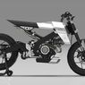 Yamaha XSR155 Modern Flat Track, Kreasi Pap N Mam 