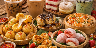 Takjil Viral Ramadhan 2026, Dari Cimol Bojot hingga Dimsum Mentai