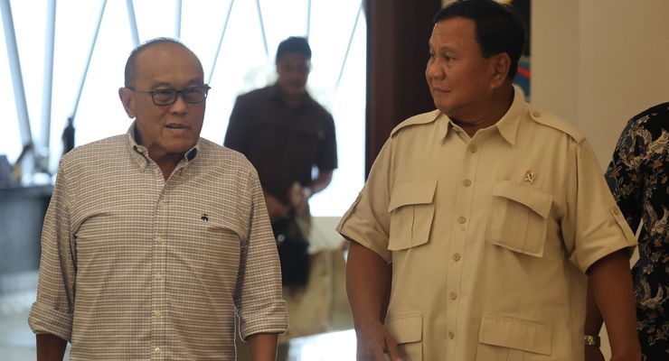 Prabowo Pamer Foto Bertemu Aburizal Bakrie di Instagramnya