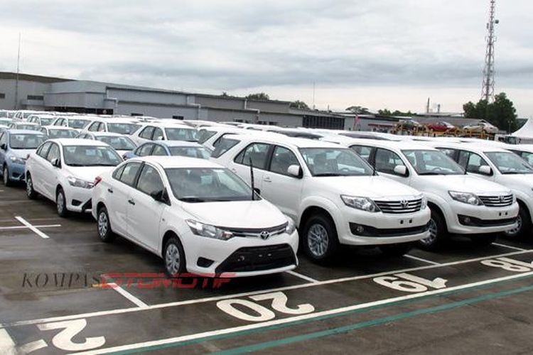Ekspor Toyota terus digenjot dari Indonesia.