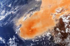 Satelit Tangkap Awan Raksasa Debu Sahara Menyeberangi Atlantik