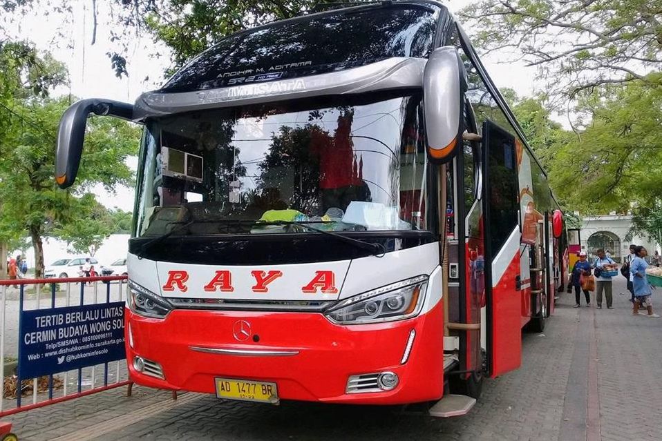Rute dan Tarif Bus Raya Super Top serta Executive Jakarta-Solo