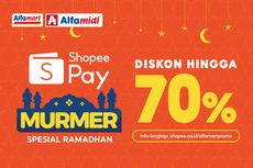 ShopeePay Gandeng Alfamart dan Alfamidi Tawarkan Promo Murmer Ramadhan