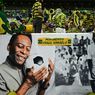 Pele Nonton Brasil Vs Korea Selatan di RS, Unggah Foto Lawas Piala Dunia 1958