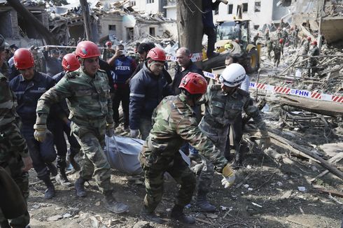 Tuntut Pencarian Tentara yang Hilang, Ribuan Orang Berdemo di Armenia