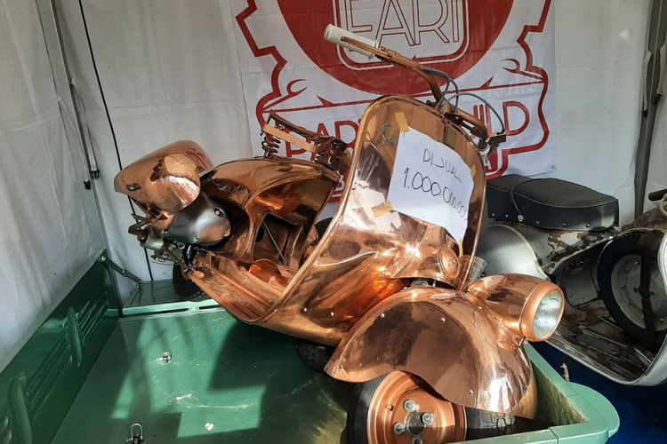 Vespa Klasik Berharga Rp 1 Miliar di Vespa World Days (VWD) 2020/22