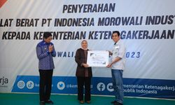 Terima Hibah Alat Berat dari PT IMIP, Kemenaker Ingin Tingkatkan Kompetensi Tenaga Kerja di Morowali