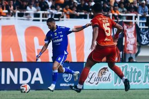 Hasil HT Persija Vs Persib 1-2: Maung Remontada, Adam Alis Borong Dua Gol