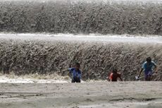 Merapi Hujan Lebat, Banjir Lahar Terjang Sejumlah Sungai di Magelang