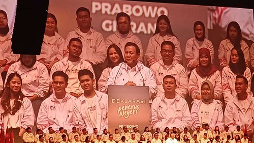 Dapat Dukungan dari Relawan Penerus Negeri, Prabowo: Saya Terima sebagai Penugasan