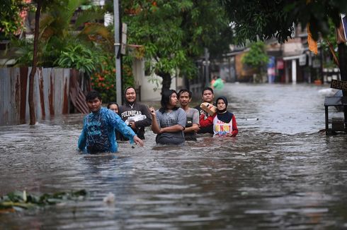 RT Terendam Banjir di Jakarta Bertambah 55, Kini Jadi 91 pada Senin Pagi