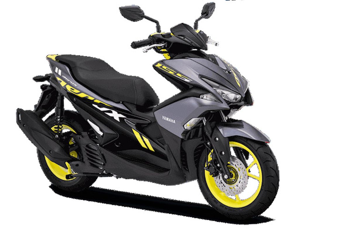 Kelir baru Yamaha Aerox 155