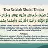 Doa Setelah Shalat Dhuha: Arab, Latin, dan Artinya