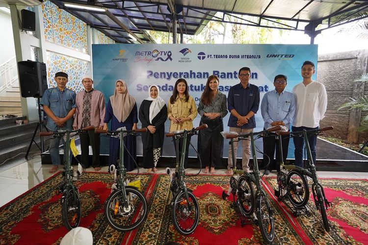 PT Terang Dunia Internusa ingin mengajak masyarakat menggunakan sepeda.